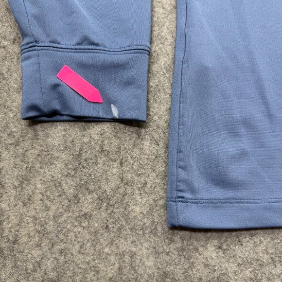 Vineyard Vines Performance 1/4 Zip Pullover Men M Blue 44" x 29" Long Sleeve - Picture 10 of 16